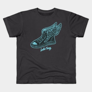 LOBO TOMY flying sneakers Kids T-Shirt